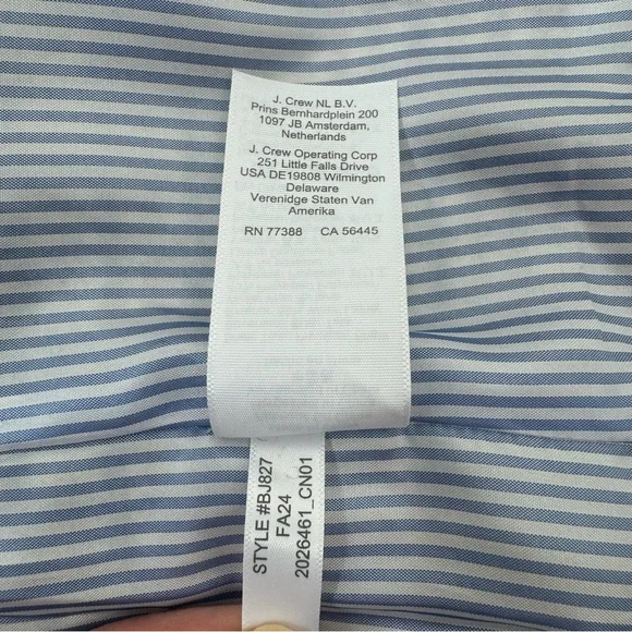 J.Crew Herringbone Wool Blend Schoolboy Blazer Size 4 Classic Tailored Jacket - Picture 10 of 14